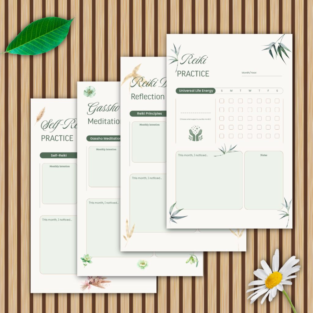 A Gentle Reiki Practice: Monthly Ritual & Reflection Collection