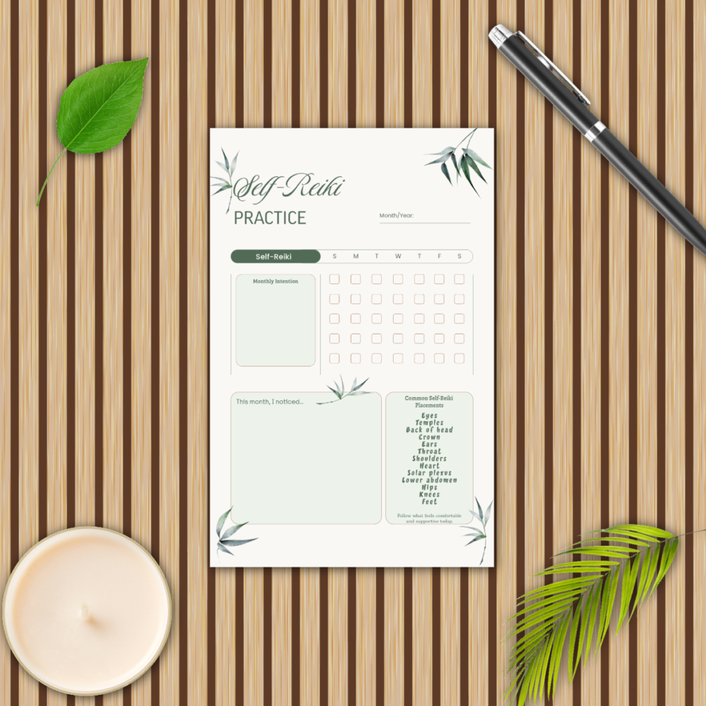 A Gentle Reiki Practice: Self-Reiki Monthly Ritual & Reflection