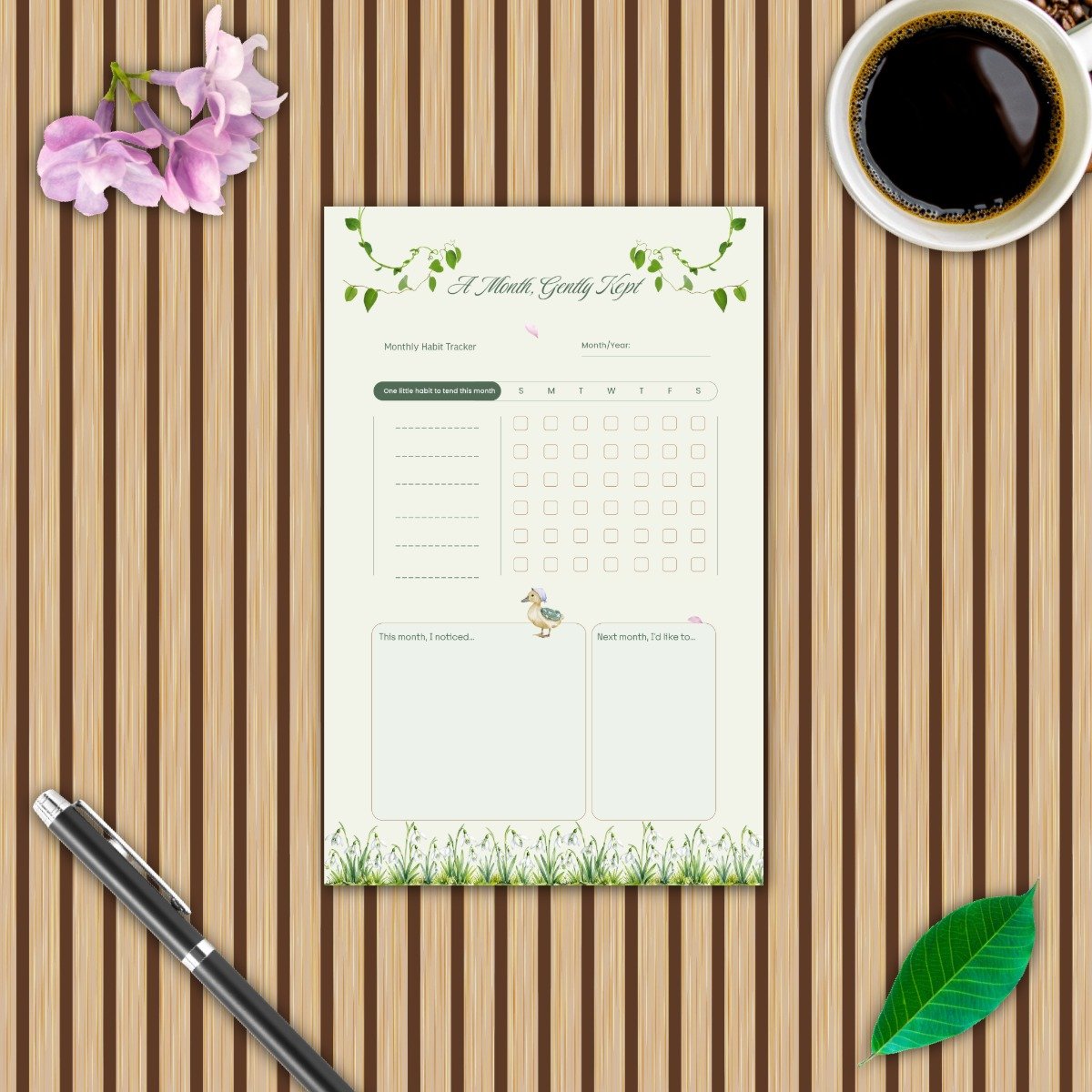 The Sage Meadow Monthly Tracker Pack - Image 6