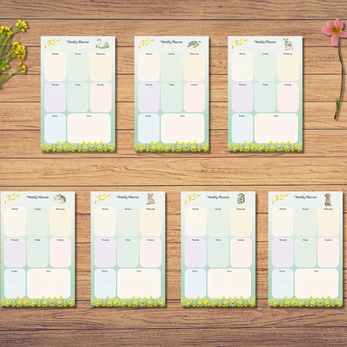 The Sage Meadow Weekly Planner Pack - Image 2